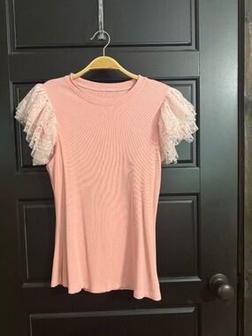 Tule Sleeved Top